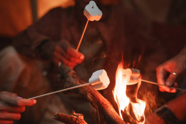 am Lagerfeuer
